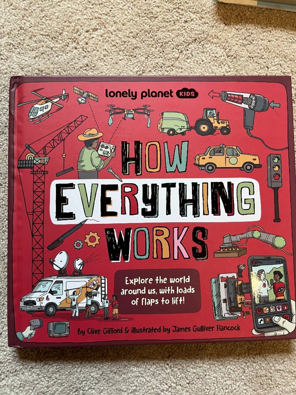 How Everything Works Clive Gifford Hardcover Science Book